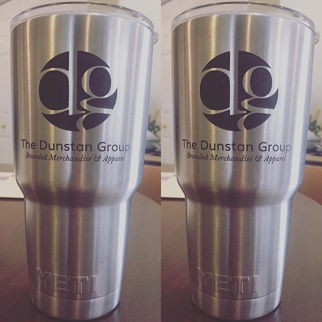 Treat your clients to a gift!  We are!  #dunstangroup nows offers laser technology!  Only way this can be removed is via a grinder... #customyeti #giftideas #customeverything